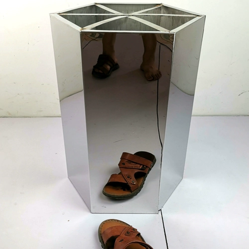 Боевой куриный шестерковый зеркал шесть зеркальных зеркало зеркало, борьба с куриными продуктами зеркальные зеркальные куриные зеркальные продукты для подвесы зеркало из нержавеющей стали из нержавеющей стали зеркало.