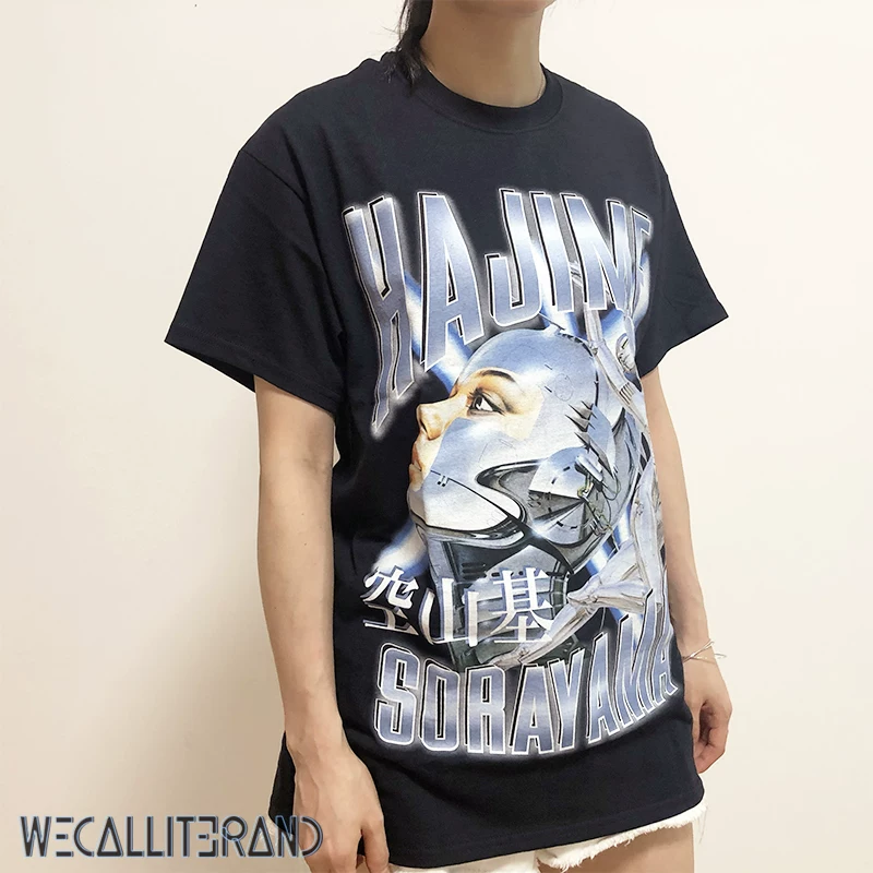 [WCIB现货Homage tees Hajime Sorayama空山基机械姬情侣短袖T恤]