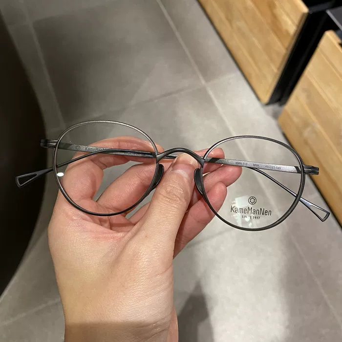 KAME Мужские Wannian Turtle KMN-113MBK (48) Японский сверхлегкий оптический зеркальный корпус Корейский подлинный покупатель