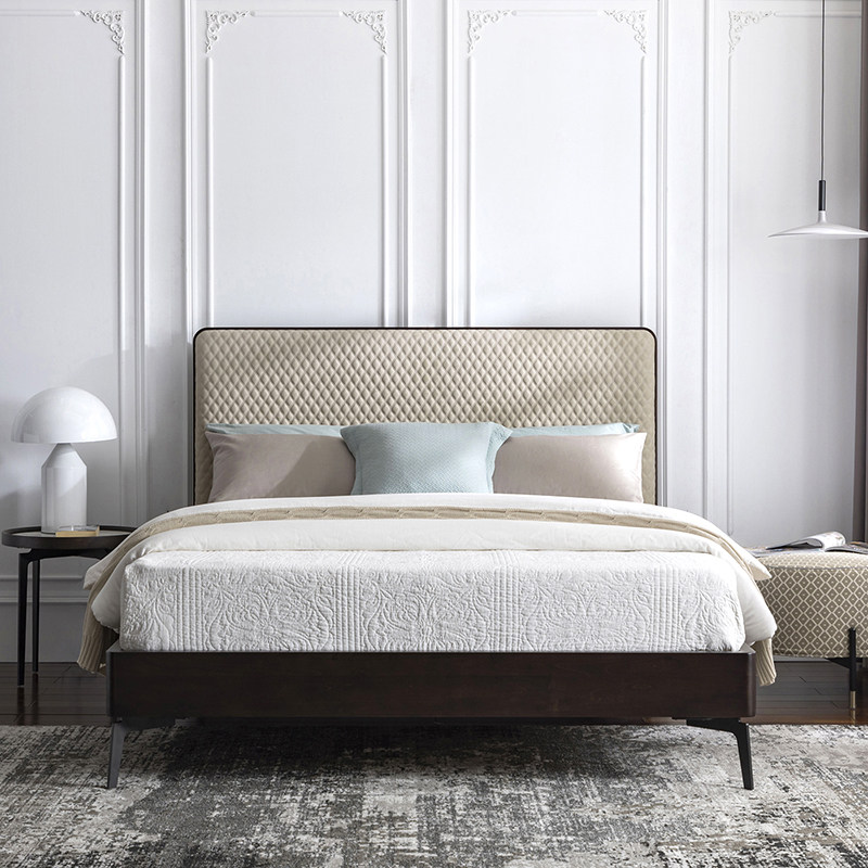 美式轻奢极简系卧室搭配