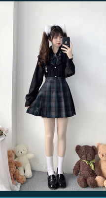 taobao agent [Dream and Treasure Spot] National brand JK uniform Xiaoyu Chun Xiao JK long -sleeved shirt