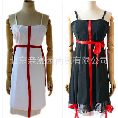 taobao agent Crown, black dress, black white clothing, cosplay