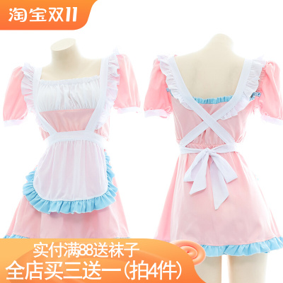 taobao agent Genuine cute dress, pijama, puff sleeves