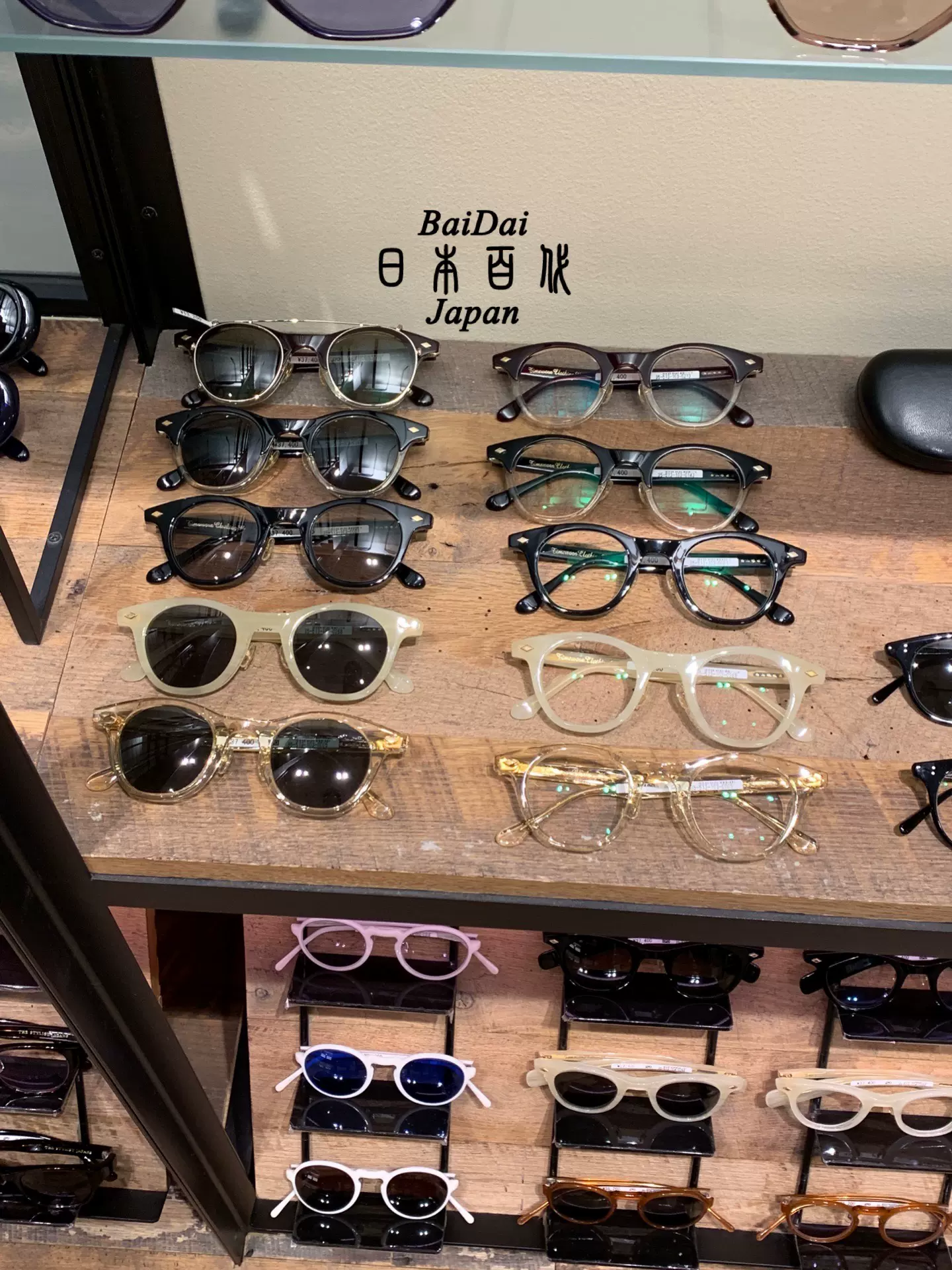 日本百代白山眼镜Timeworn Clothing Boston联名眼镜架直邮代购-Taobao