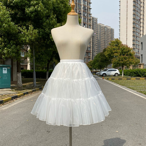 裙撑Lolita洛丽塔50厘米日常撑无骨软纱云朵撑衬裙棉花糖花田囍事