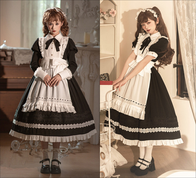 taobao agent Genuine design apron, elegant dress, Lolita style