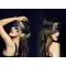 Mặt nạ nửa mặt nữ masquerade đảng cosplay đạo cụ sexy ren catwoman mặt nạ mắt đen Bịt mắt da cực xịn  bit mat ngu 