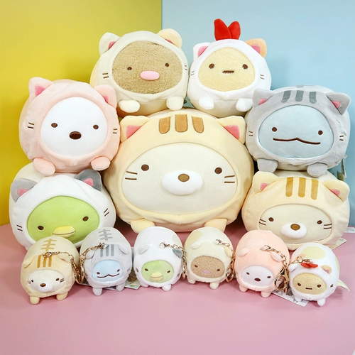 Подлинная японская уполномоченная Sumikko поместить кошачьи угловые друзья угловой биологическая кукольная подушка бедные бедные игрушки