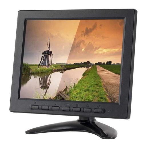HD IPS Screen 8 -inch VGA+AV+BNC (Три -ин -он) ЖК -дисплей.