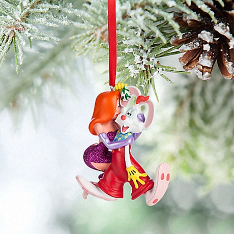 美国代购 disney迪士尼 兔子罗杰与杰西卡 汽车挂件 挂饰新款正品