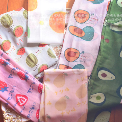 taobao agent Fruit Japanese protection sleeve, silk sleeves, strawberry, chimpanzees, UV protection