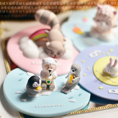 taobao agent Three dimensional silica gel alpaca, chimpanzees, pinguin, polar bear