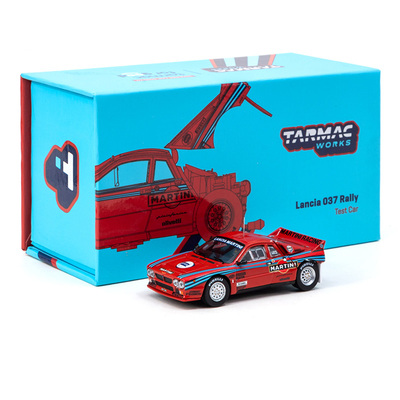 taobao agent TARMAC Works1: 64 Lancia 037 Rally Hong Kong version TW opening car model