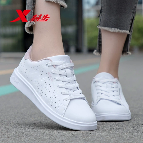 Xtep, зимние кроссовки, белая обувь, демисезонная повседневная обувь, спортивная обувь