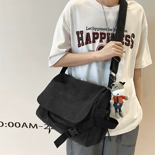 Спортивная вместительная и большая модная сумка на одно плечо для отдыха, универсальная сумка через плечо, японская школьная юбка для школьников, рюкзак