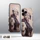 Chinese Calligraphy Ink Brush Seal Script Phone Case for iPhone 17, 16, 15, 14 and 13