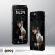 Chinese Calligraphy Ink Brush Seal Script Phone Case for iPhone 17, 16, 15, 14 and 13