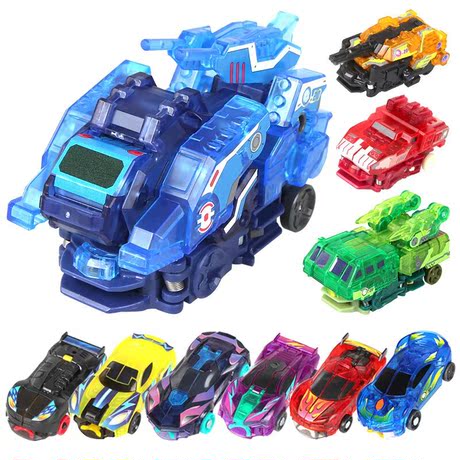正版奥迪双钻爆裂飞车玩具变形钢爪战熊风暴猎鹰烈火狂牛超音战蝠