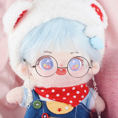 taobao agent Cotton rag doll, accessory, glasses, props, 20cm