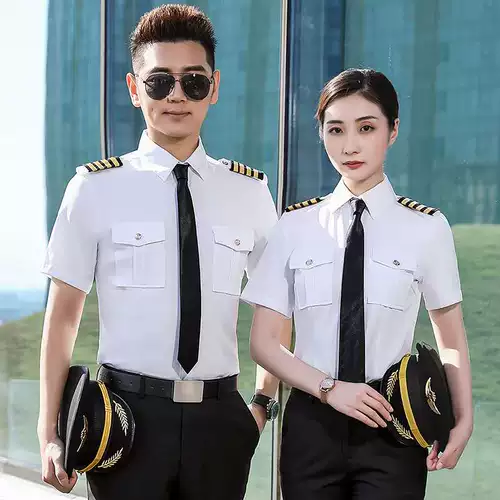 Военно-морская рубашка подходит для мужчин и женщин, униформа