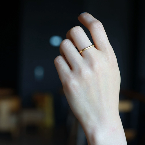 Tide, квадратное небольшое дизайнерское кольцо с драгоценными камнями, популярно в интернете, легкий роскошный стиль