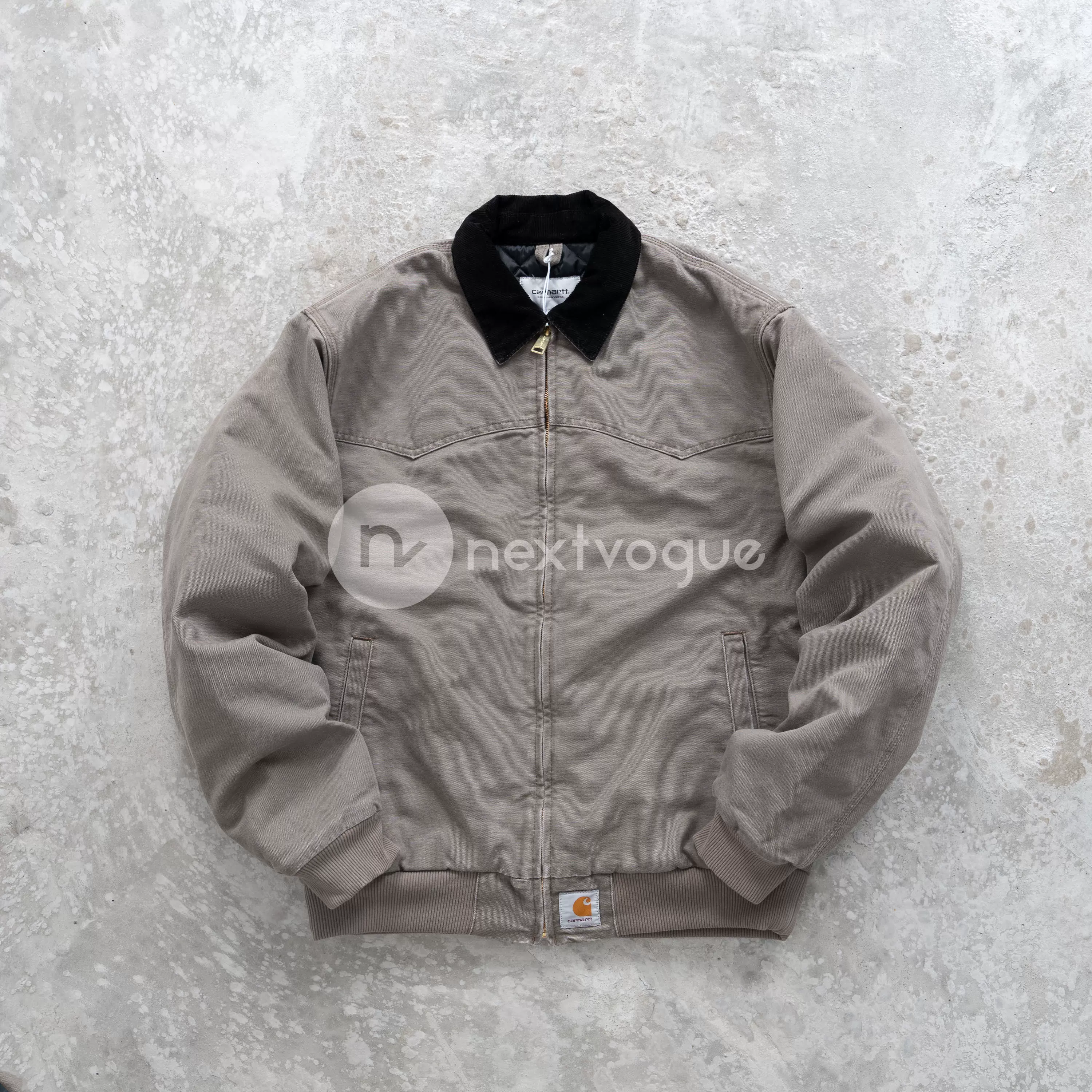 NextVogue】carhartt wip alma jacket 水洗牛仔拼接夹克外套-Taobao