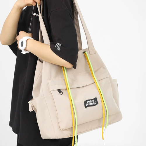 Вместительный и большой шоппер для отдыха, сумка на одно плечо, делается под заказ, 2022