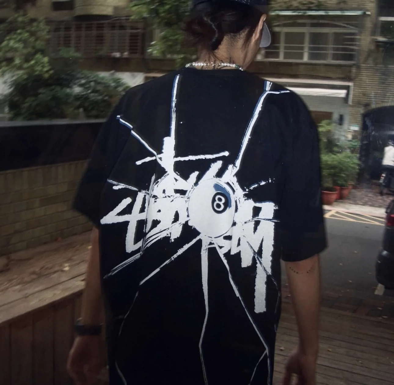 JUN INAGAWA 聯名ANA CHANTEE短袖T恤魔法二次元夏季寬鬆高街-Taobao