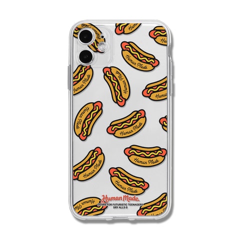 Human Made Hamburgers & Hot Dogs iPhone Transparent iPhone Case