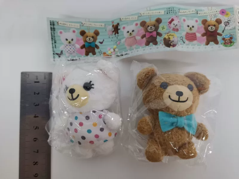 Spot Bandai Гант серия плюшевые куклы маленькие животные медведь путешественник