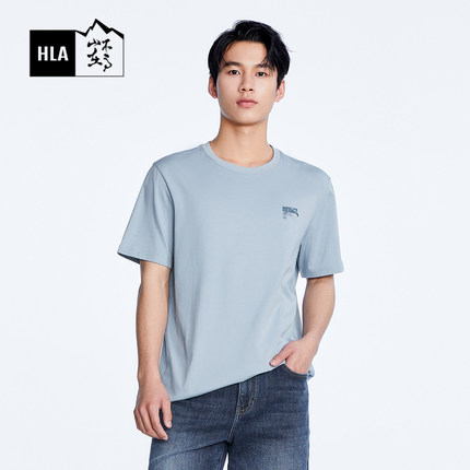 HLA/海澜之家T恤衫多色棉质短袖