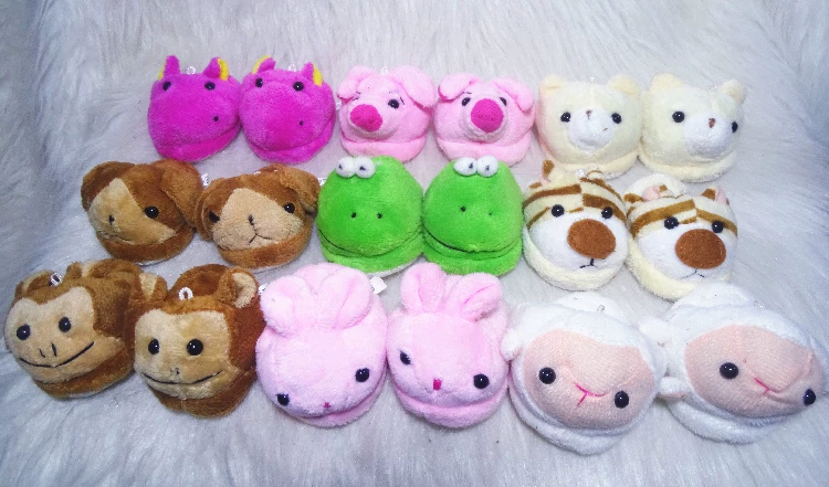 Plush cute slippers, rabbit, cute animals