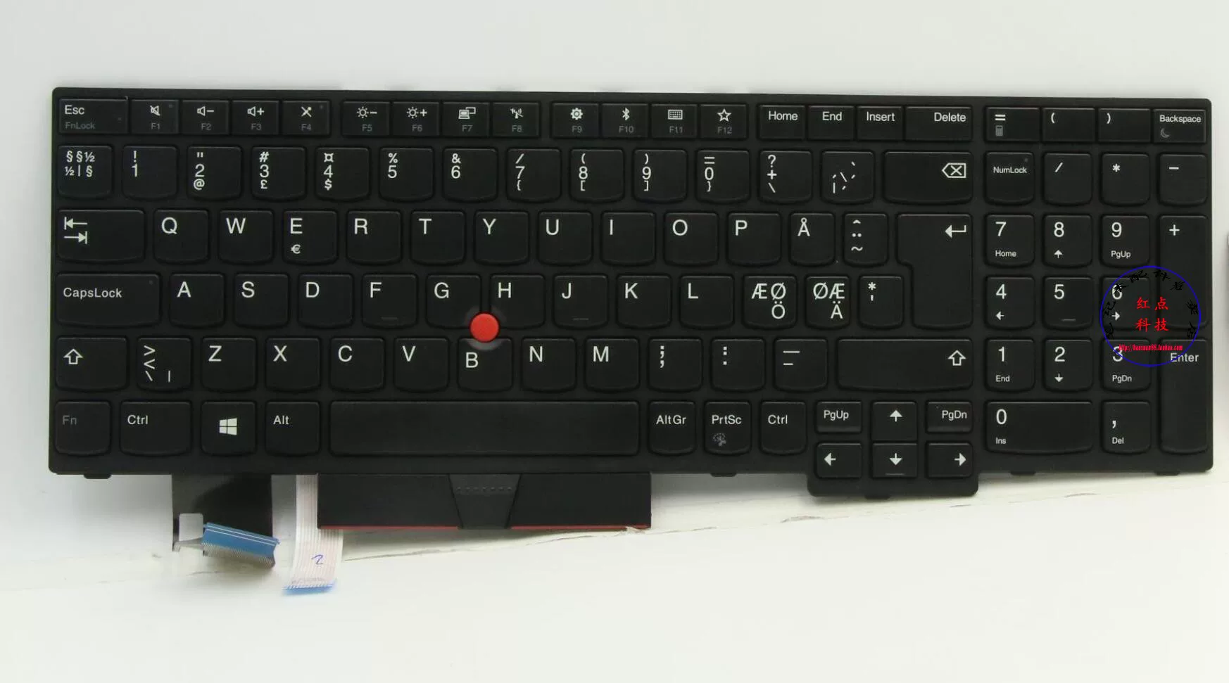 Клавиатура E580 T590 P52 L580 L590 NDC Nordic 01YP679 01YP599 01YP759