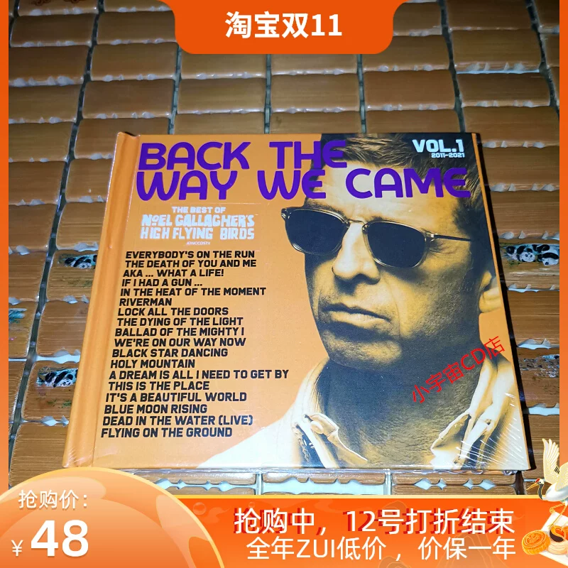 绿洲主唱 Oasis Noel Gallagher's High Flying Birds 精选集3CD