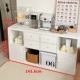 2x4 (2 двери+4 ящика) Xiaohongshu рекомендует коробку без коробки [Установка пакета] Backboard