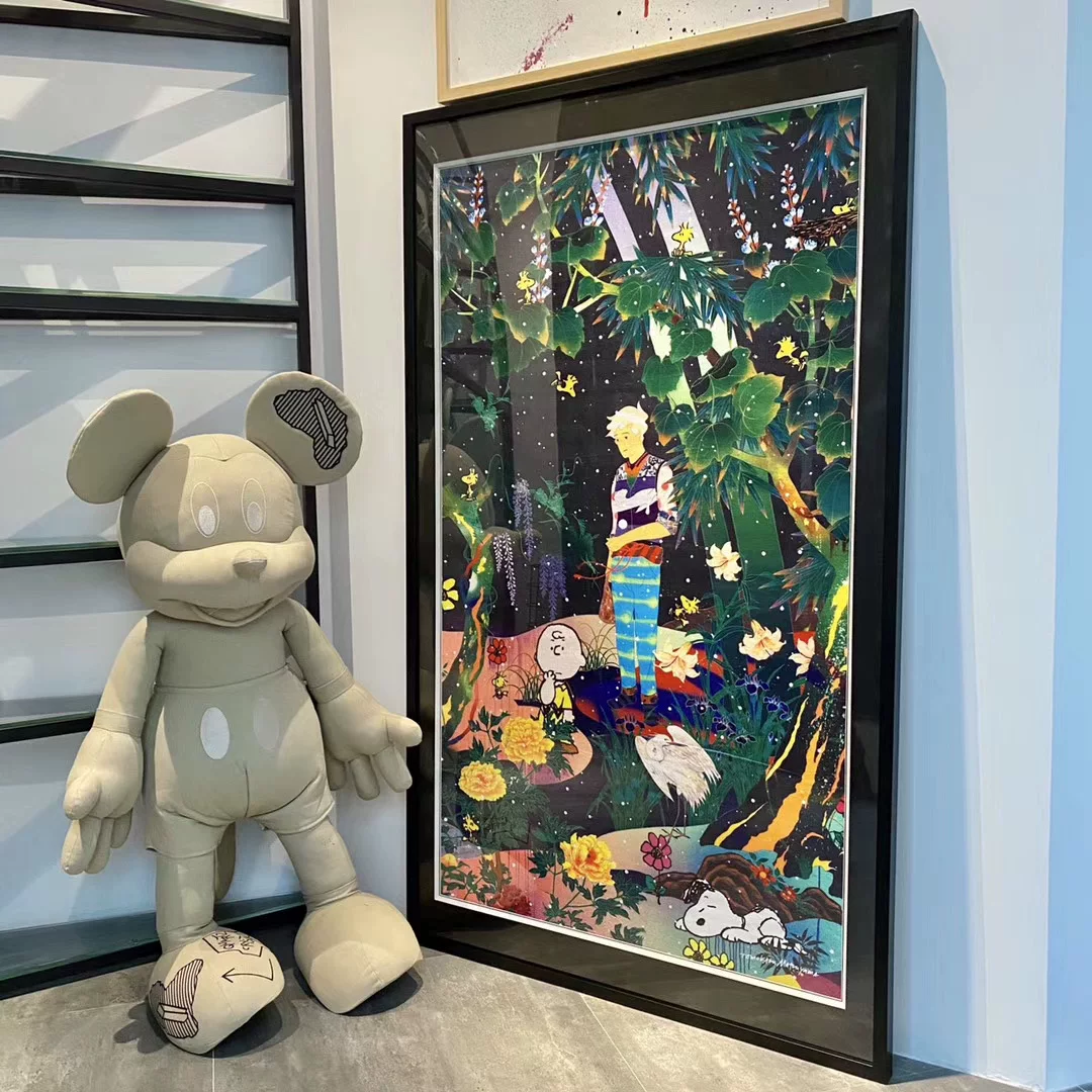 [На складе】Snoopy x Тинь Чжи Чан выставка Snoopy Charlie Brown полотенце для ванны]