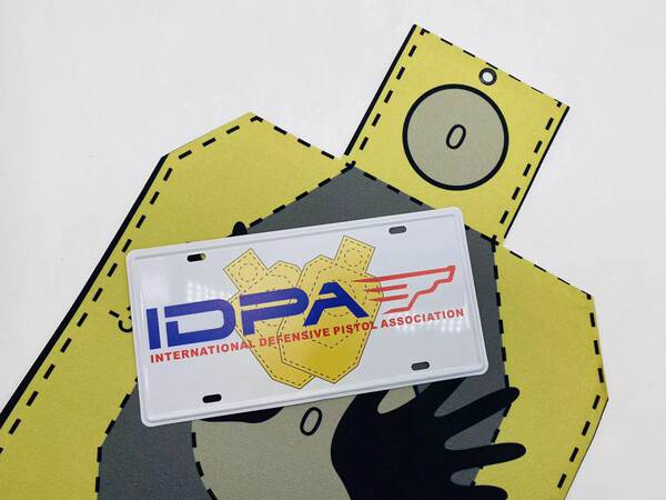 Мюррей Иностранная компания IDPA американский Честный автомобильный номерной знак международной ассоциации по борьбе с стальным оружием иностранной железной кожи памятная карта