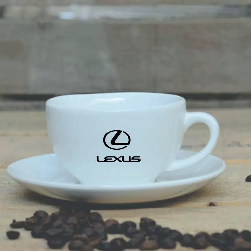 凌志陶瓷马克杯套装lexus咖啡杯复古创意个性潮流简约文艺大容量 Taobao