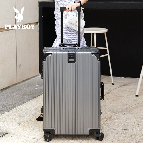 Playboy, вместительный и большой чемодан, увеличенная толщина, популярно в интернете, 26 дюймов