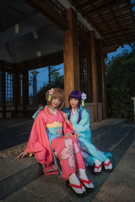 taobao agent [Yifangge] Custom!Magic Card Girl Sakura cos Muzhi Sakura/Zhishi Anti -Shi Renpu Sleeve Kimono Woman