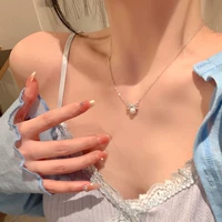 Медное платиновое серебряное ожерелье из жемчуга