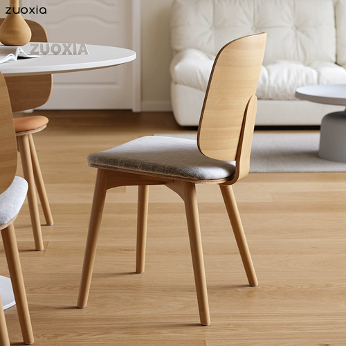 Стульчик для кормления для домашнего использования из натурального дерева, лента, дизайнерская современная подушка