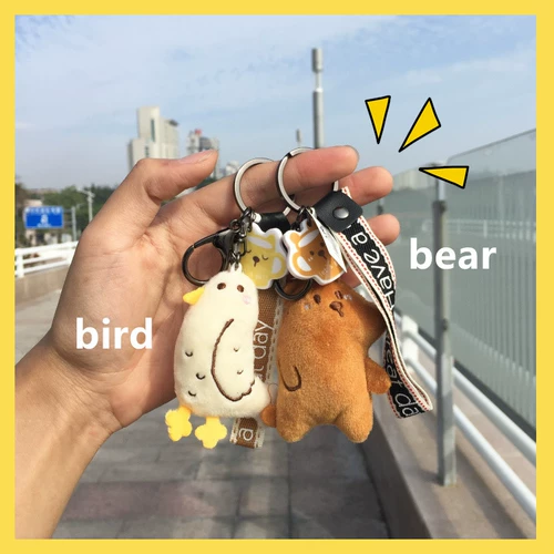 Брендовая креативная милая подвеска для влюбленных, бархатный креативный брелок, плюшевая, подарок на день рождения