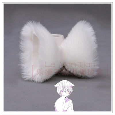 taobao agent Plush three dimensional hair accessory, hairpins, props, fox, raccoon, cosplay