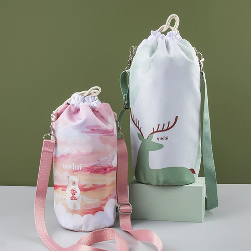 Милая сумка через плечо, водонепроницаемая измерительная кружка, универсальный чайник, стакан