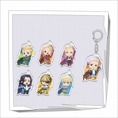 taobao agent [New Product Free Shipping] Tokyo Avengers Acrylic Key Buckle Anime Sakino Wanjiro Huayuan Wudao