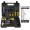 12-piece black and yellow household daily maintenance tool set