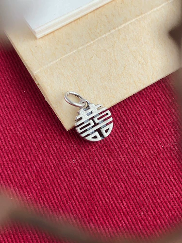 Подвеска ручной работы, аксессуар, серебро 925 пробы, DIY