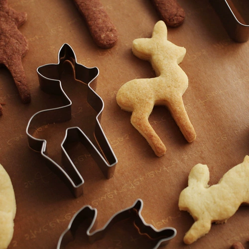 В лесу 丨 Плоть японская печь плесень из нержавеющей стали мелкие фрукты животных милая форма