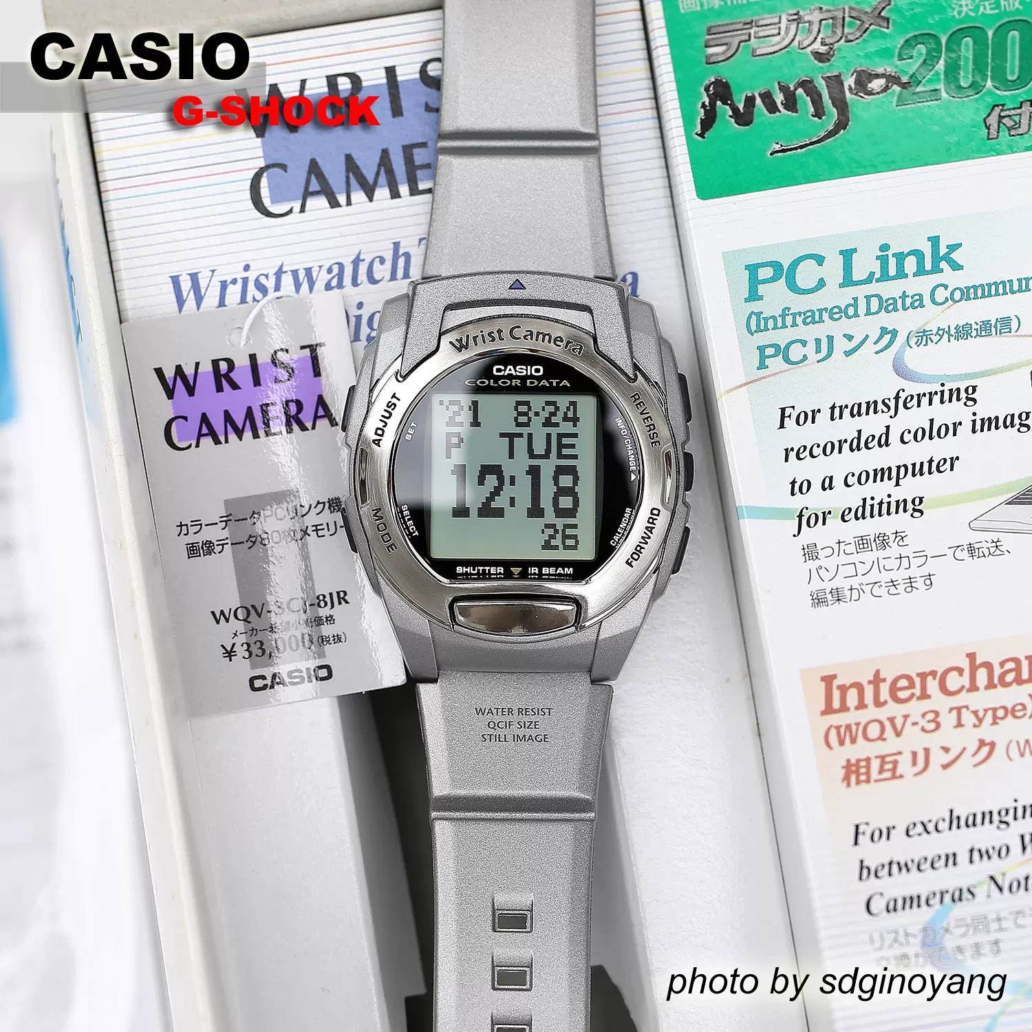 日本正式代理店 [希少] CASIO リストカメラ WQV-2 | kyocanoco.co.jp